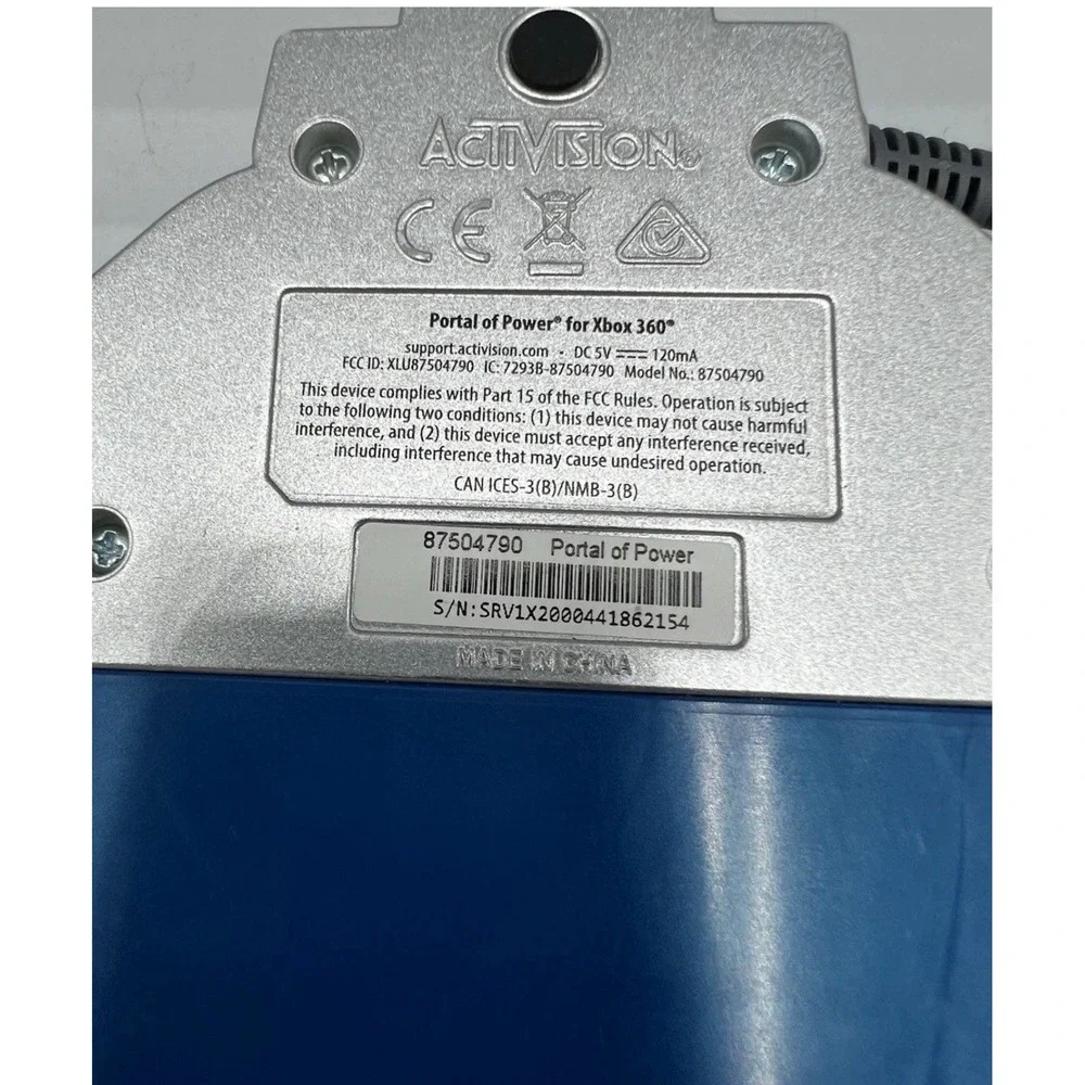 Activision Skylanders Portal of Power for Xbox 360 Wired USB 87504790 Blue